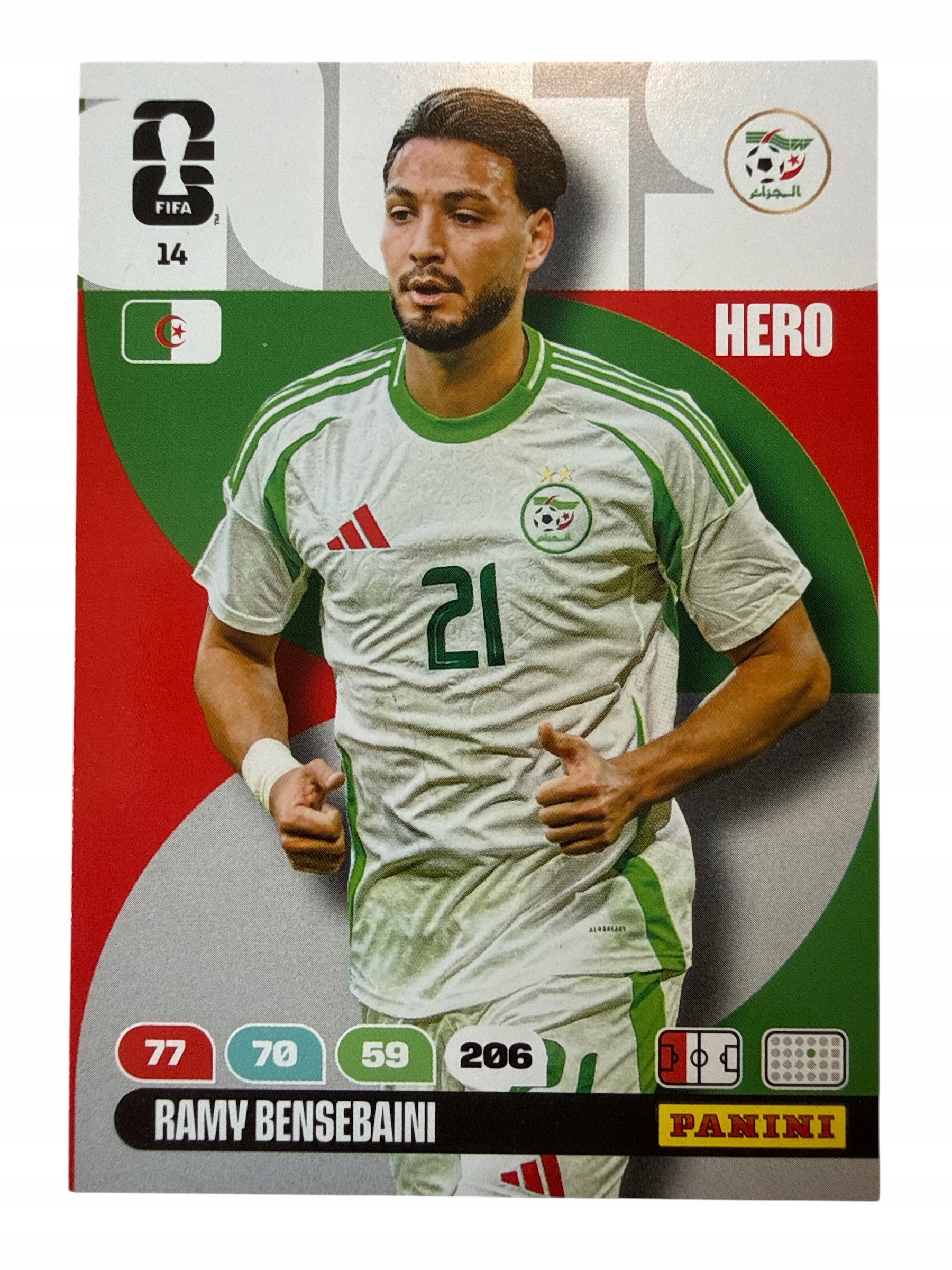 Fifa World Cup America 2026 Panini Algeria 14 Bensebaini