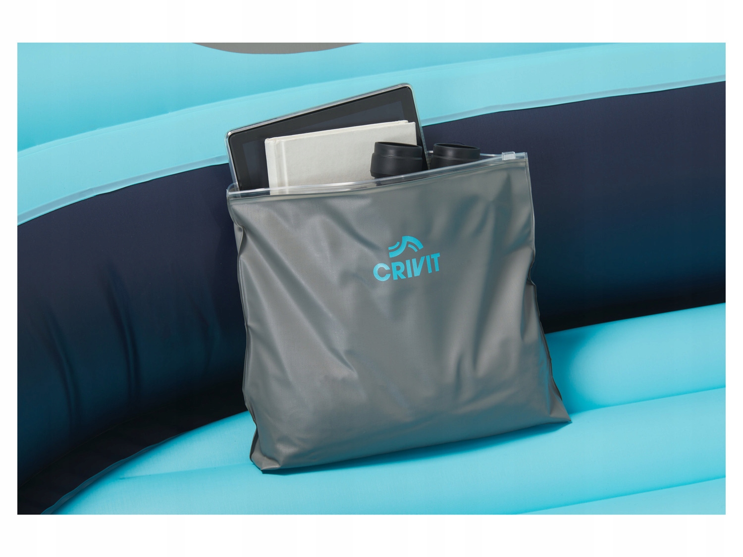 PONTON 3 OSOBOWY CRIVIT DO PŁYWANIA ŁÓDKA ZESTAW Dopuszczalne obciążenie 250 kg