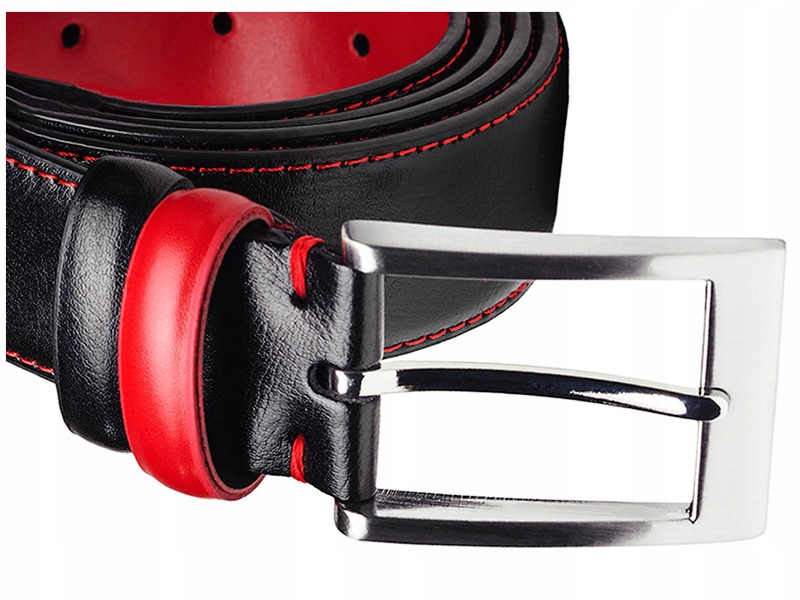 

Skórzany Do Jeans Skóra Damski Pasek Spodni P9 75