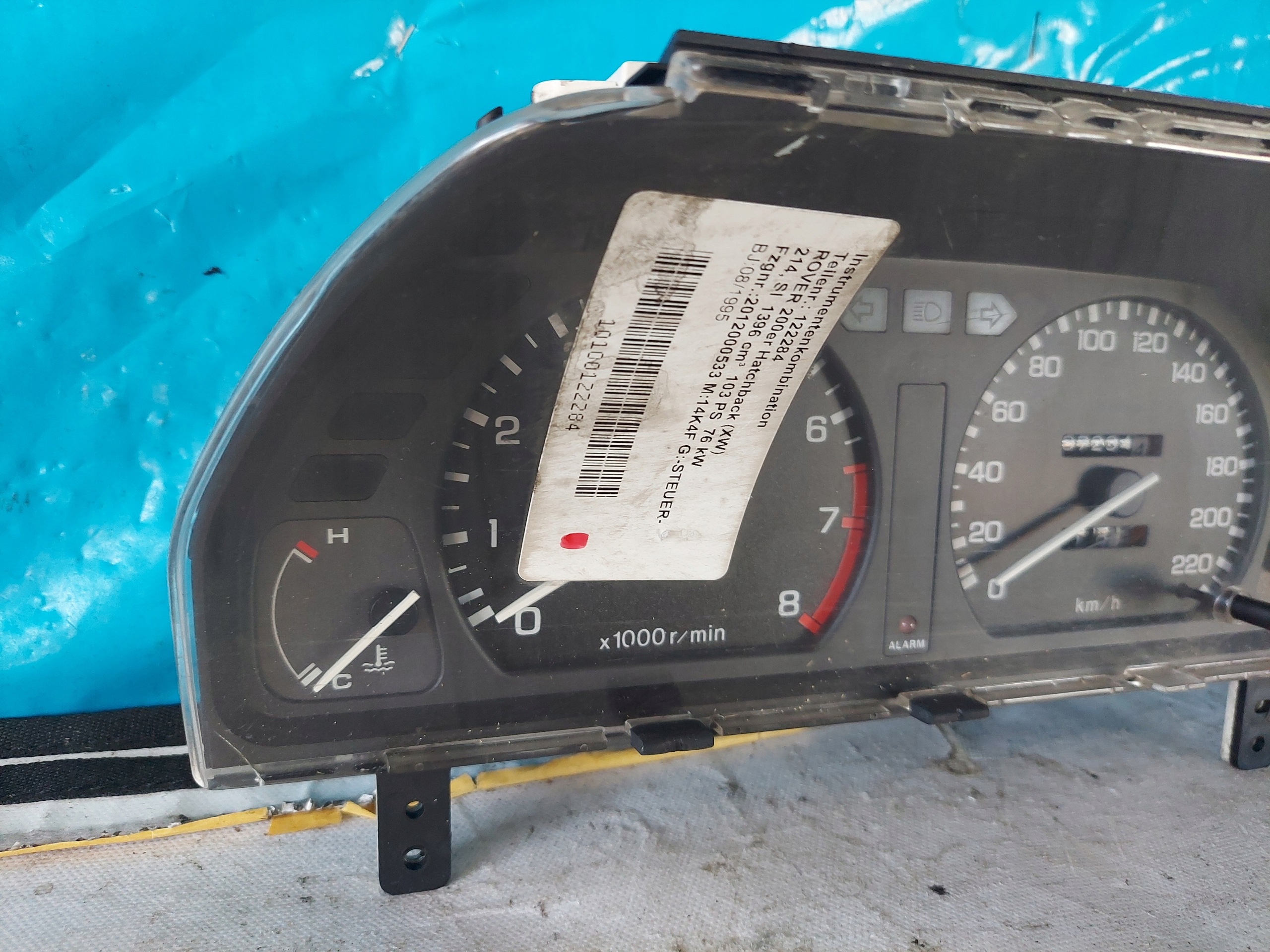 dials clock ROVER 214 SI 1.4 16V AR0017006