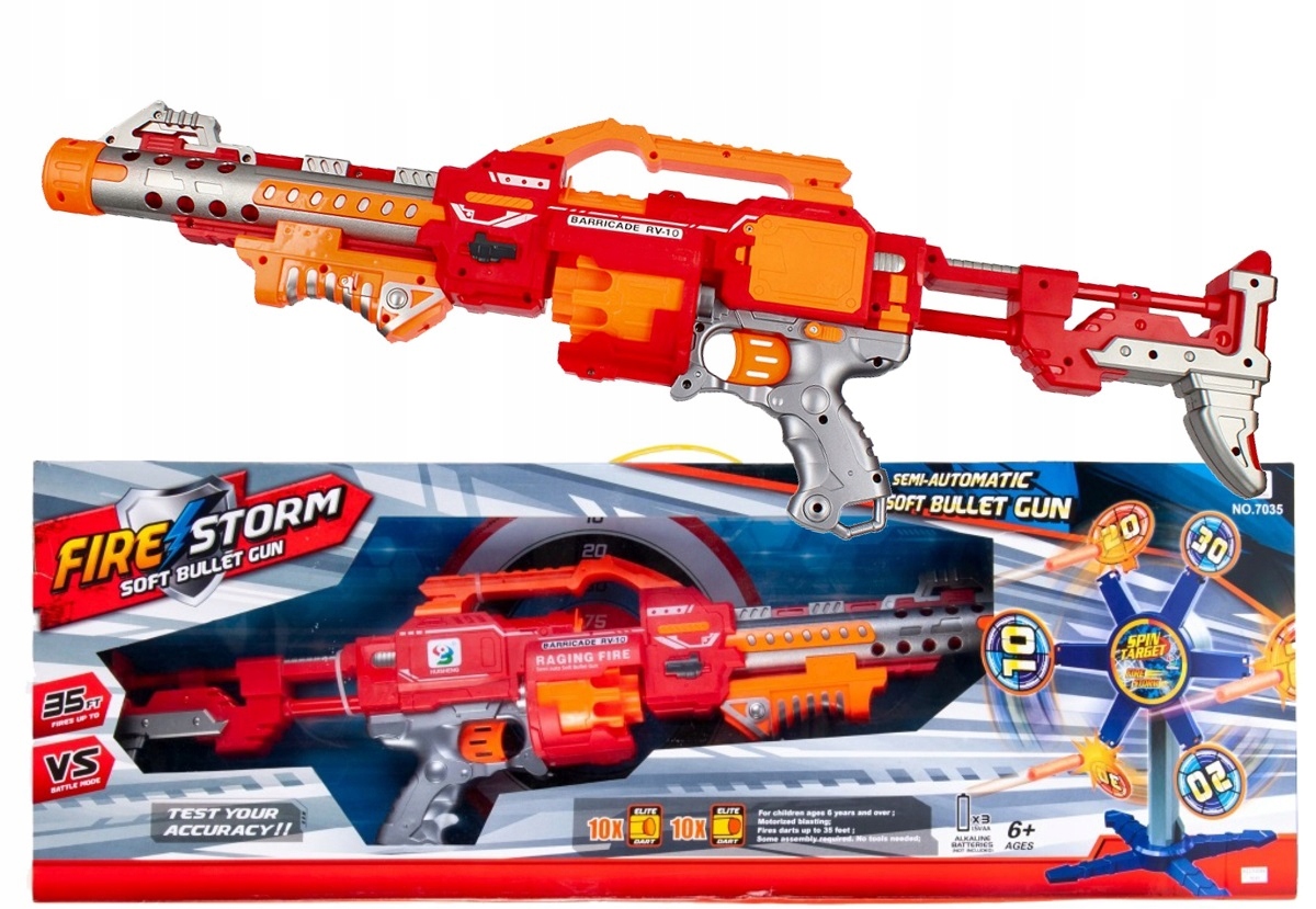 

Wyrzutnia Pistolet Na Strzałki Na Baterie 460080