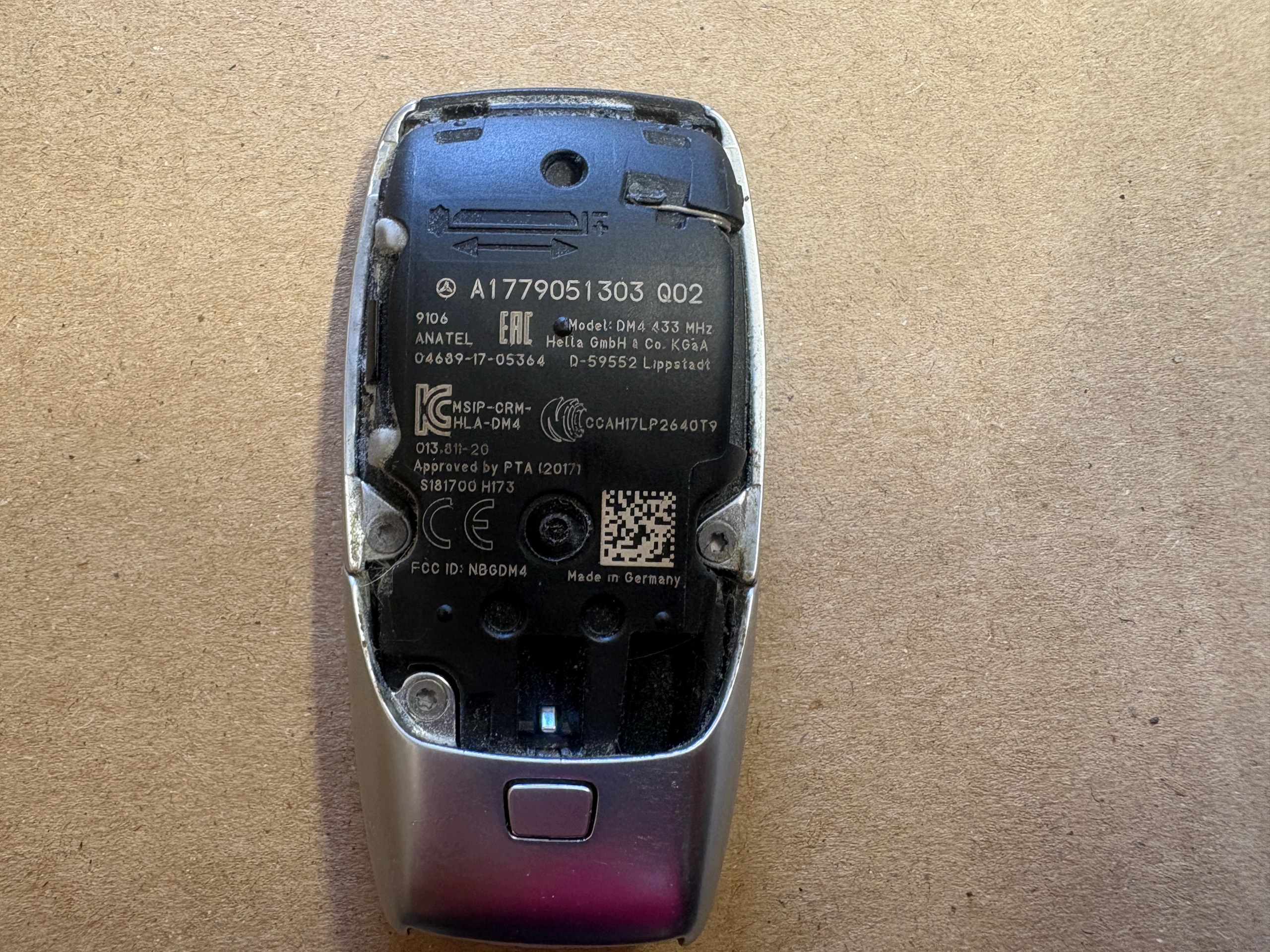 MERCEDES A class W177 key key PILOT A1779051303