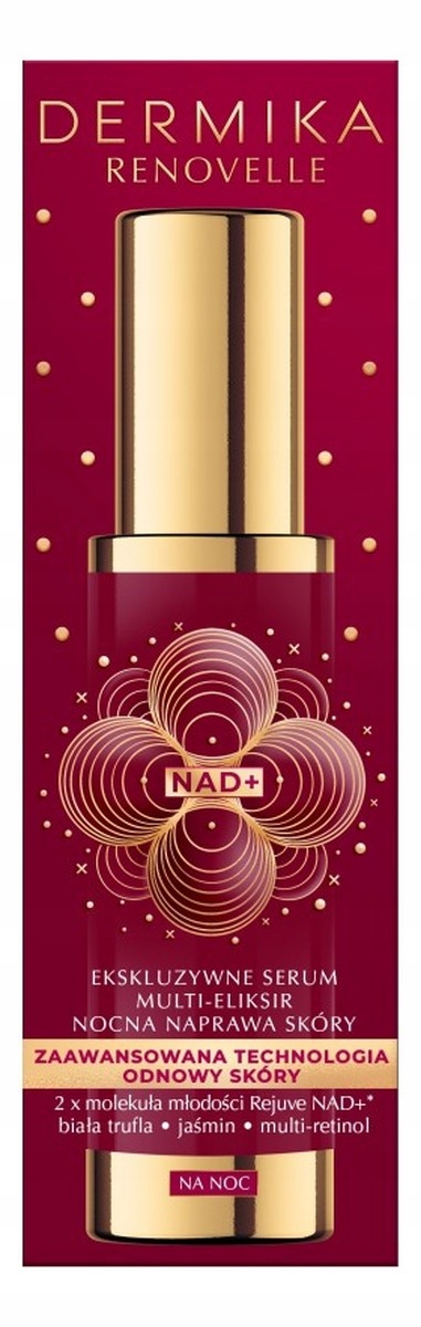 Dermika Renovelle Exkluzivní multi elixírové sérum Noční Oprava pokožky 50 ml