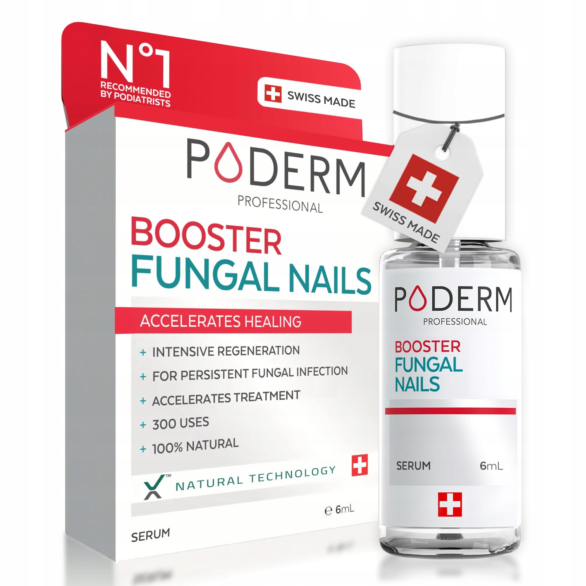 Poderm 6 ml přípravek na podporu léčby mykózy