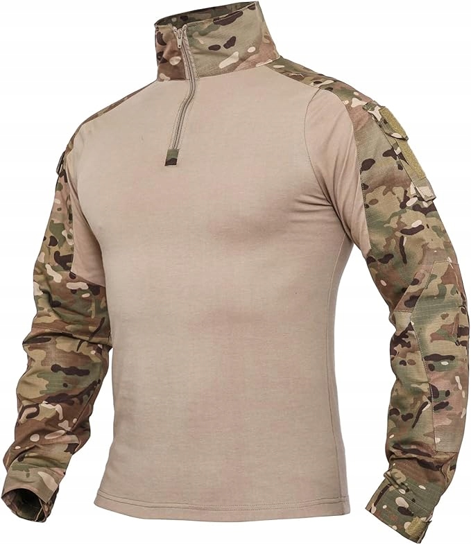 Bluza Taktyczna Męska Wojskowa koszula taktyczna combat airsoft moro XXL