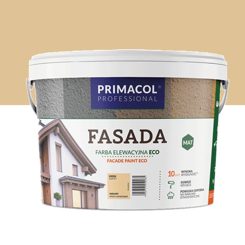 

Primacol Fasada Eco Farba Elewacyjna Morelowy 9L