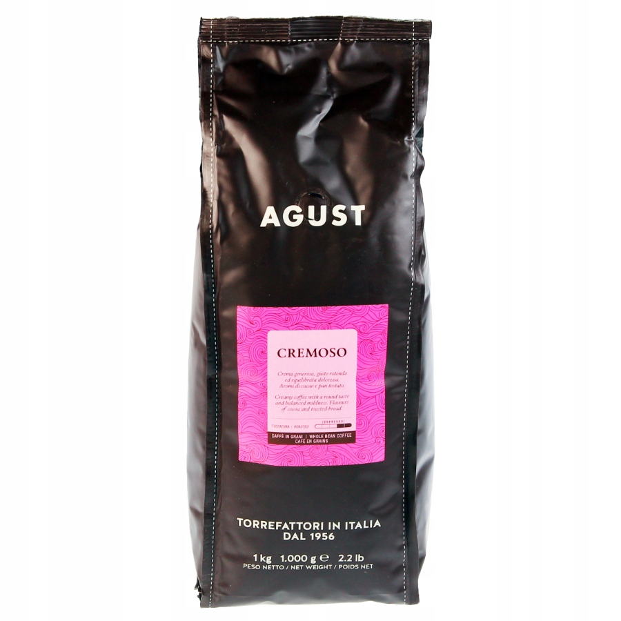Levně káva zrnková Agust Cremoso 1000 g