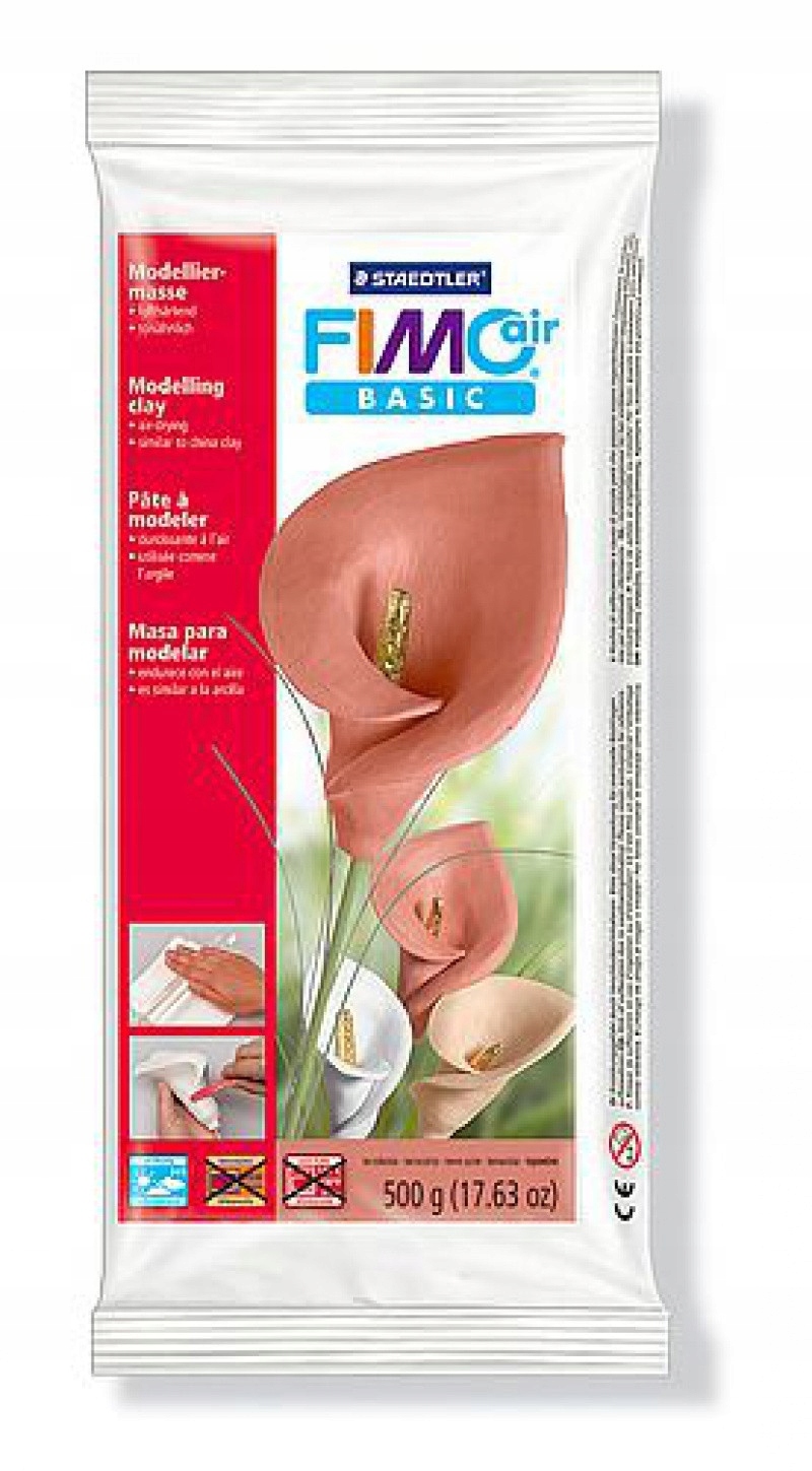 

Fimo Terracota Masa Modelarska 500g Wydajna Okazja