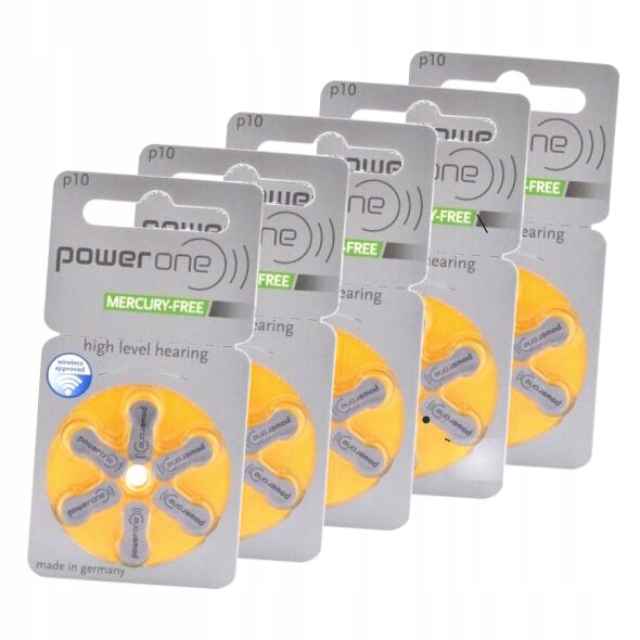 * Aparat Słuchowy baterie Power One Varta 10 Mf