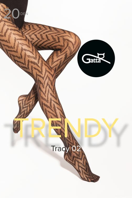 Punčocháče Gatta Tracy 20 Den VZ.02 Matné Černé 3-M