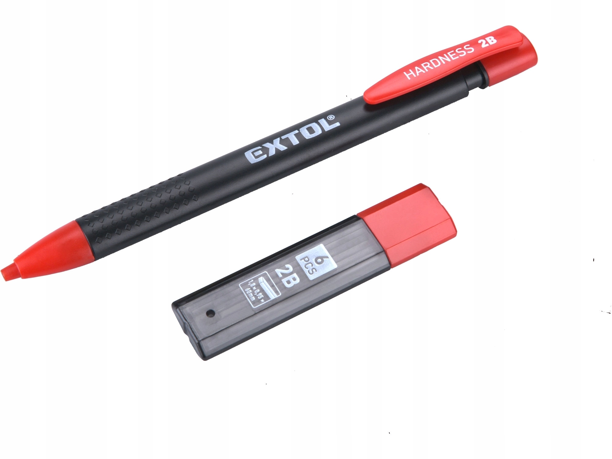 Automatická ceruzka s náplňami Extol tvrdosť B2