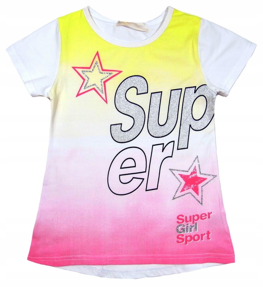 

Ombre dziewczęca bluzeczka 059 Dagna 4Y różowa