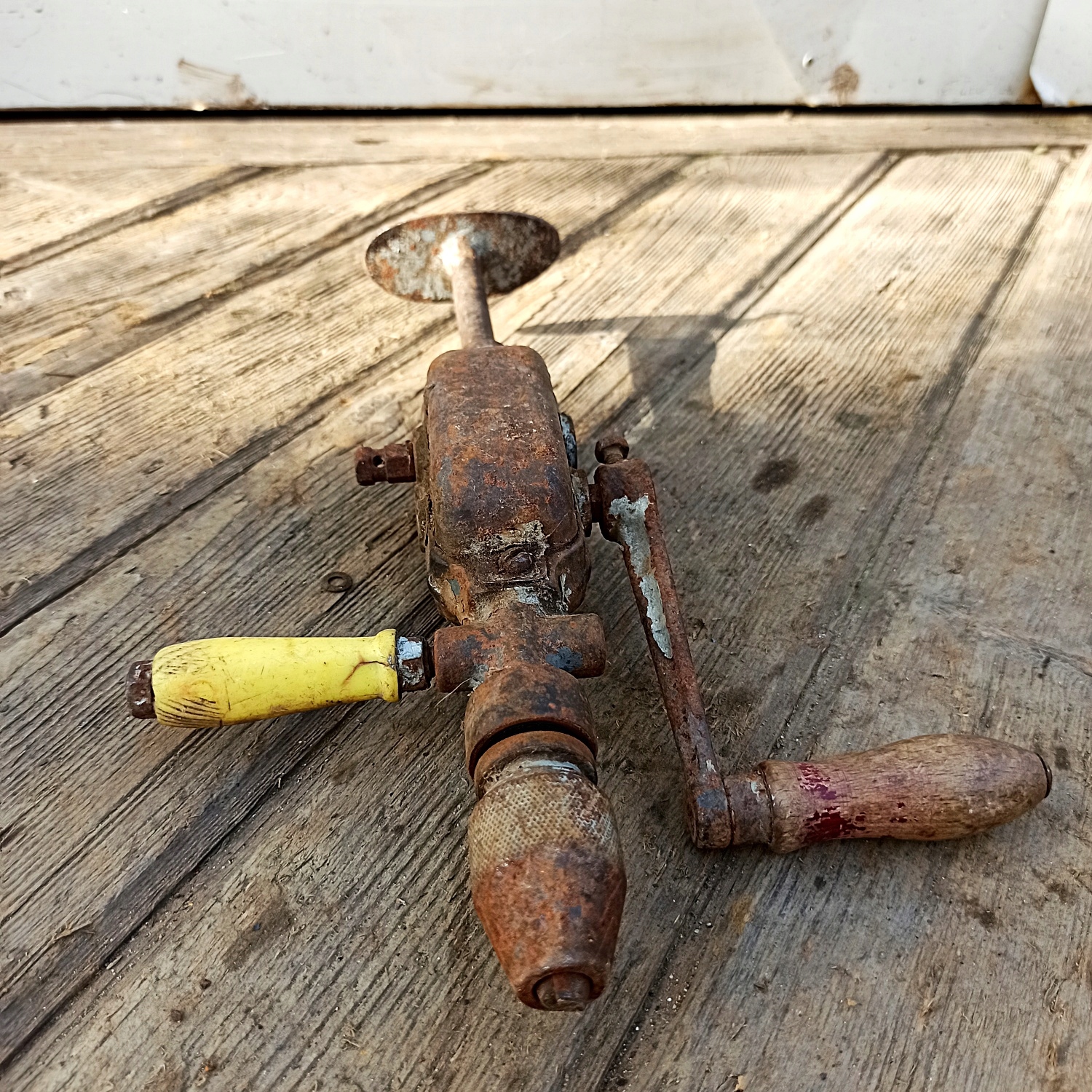 Stara wiertarka ręczna PWWE 10 i 13 industrial Waga 1.8 kg