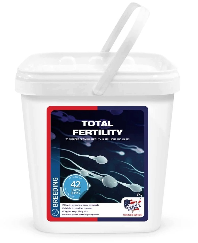 Equine America Total Fertility płodność klaczy/ogierów dla koni horse 3 kg