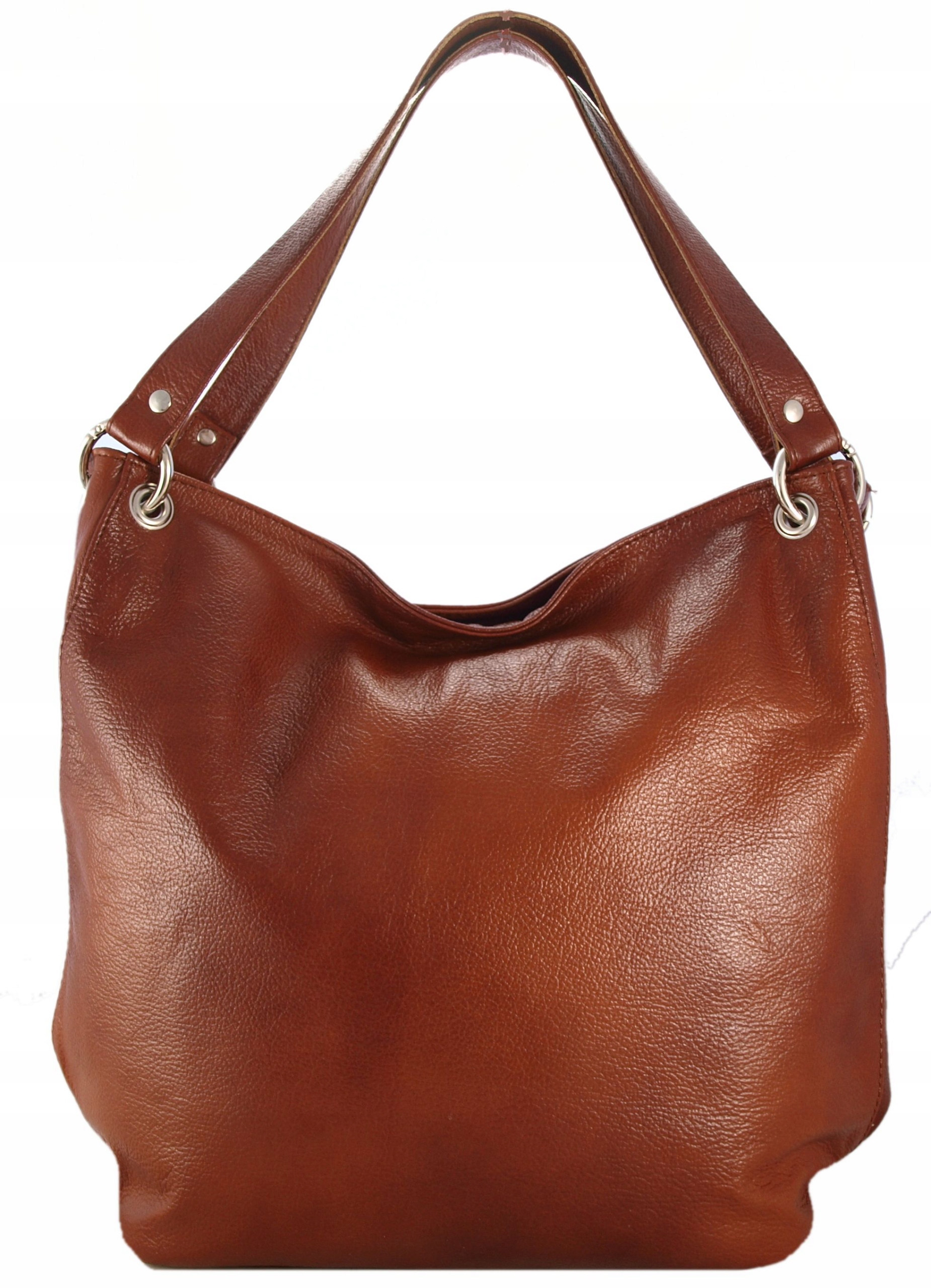 

Skórzana torebka Worek skóra naturalna Vera Pelle