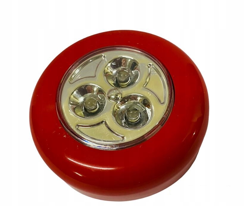 LAMPKA 3x LED SAMOPRZYLEPNA NA BATERIE DOTYKOWA 1 szt