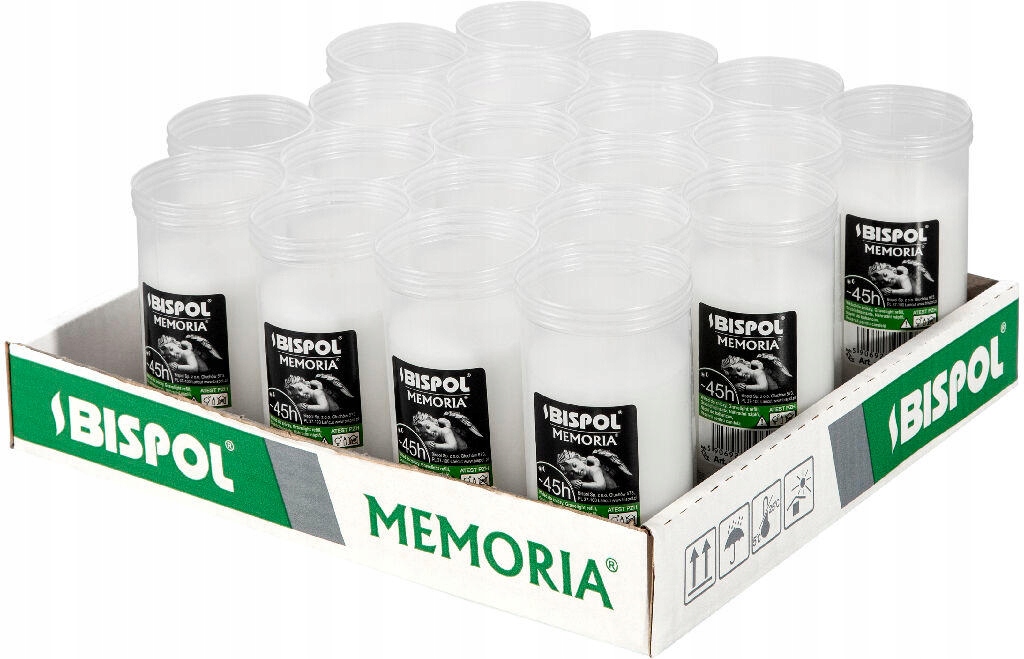 

Wkłady parafinowe 20 sztuk Memoria 2 dni Bispol