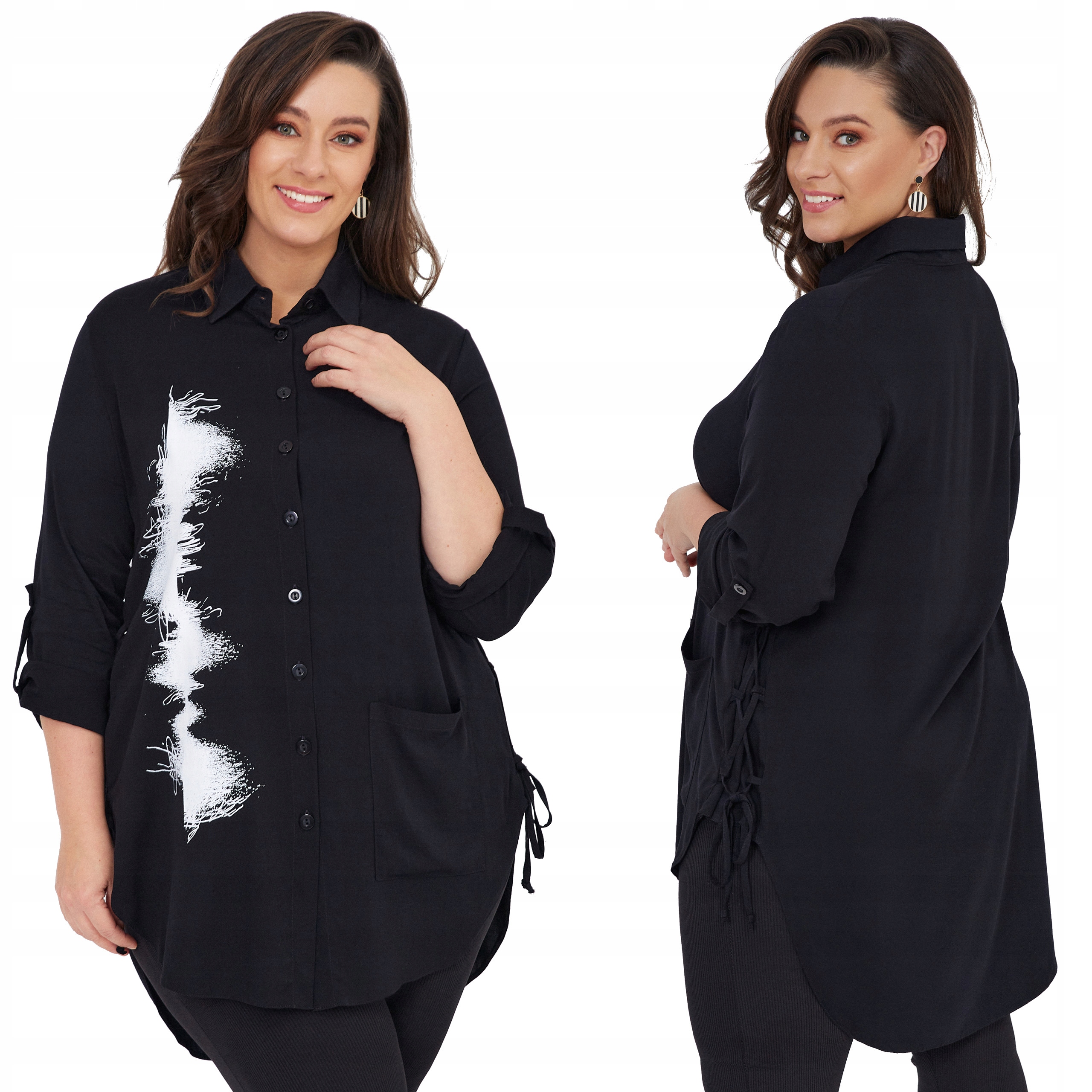 

Koszula Damska Tunika Duże Rozmiary Plus Size