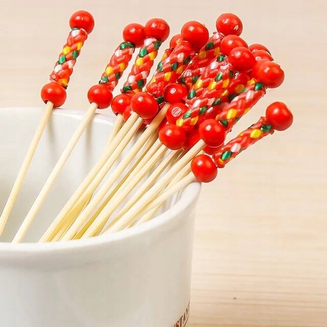 WYKAŁACZKI BANKIETOWE SZPADA 12CM 100SZT Kolor inny kolor