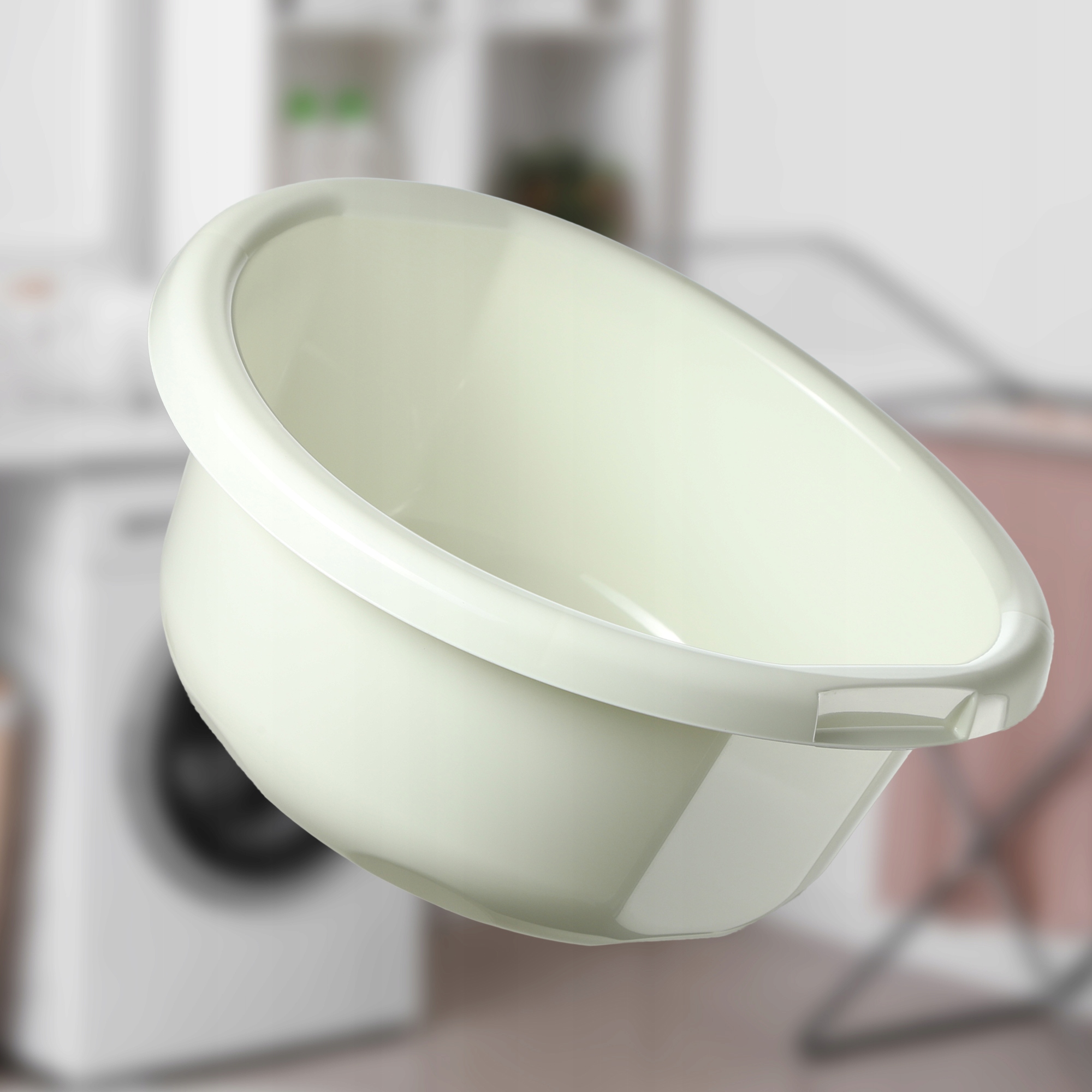 MISKA NA PRANIE 25L OKRĄGŁA MIEDNICA KREMOWA Pojemność 25 l