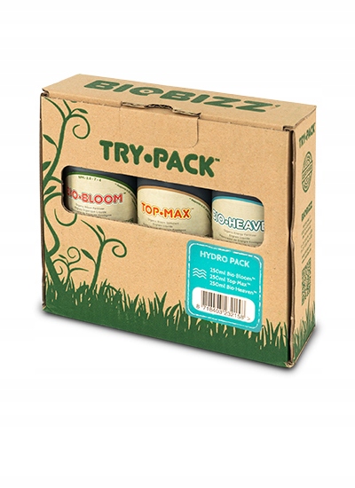 

Biobizz Try-pack Hydro 3x250ML Zestaw Nawozów