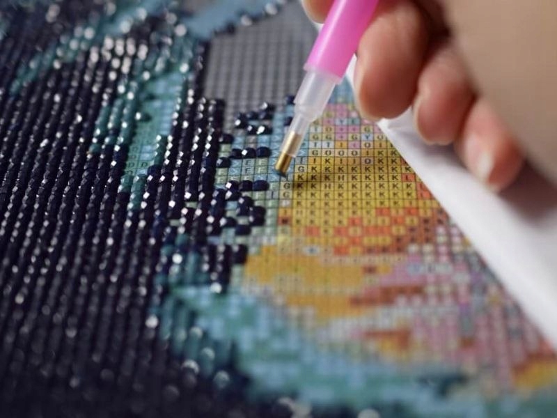 Haft diamentowy mozaika diamond painting 5D DRZEWO Marka Pozostałe