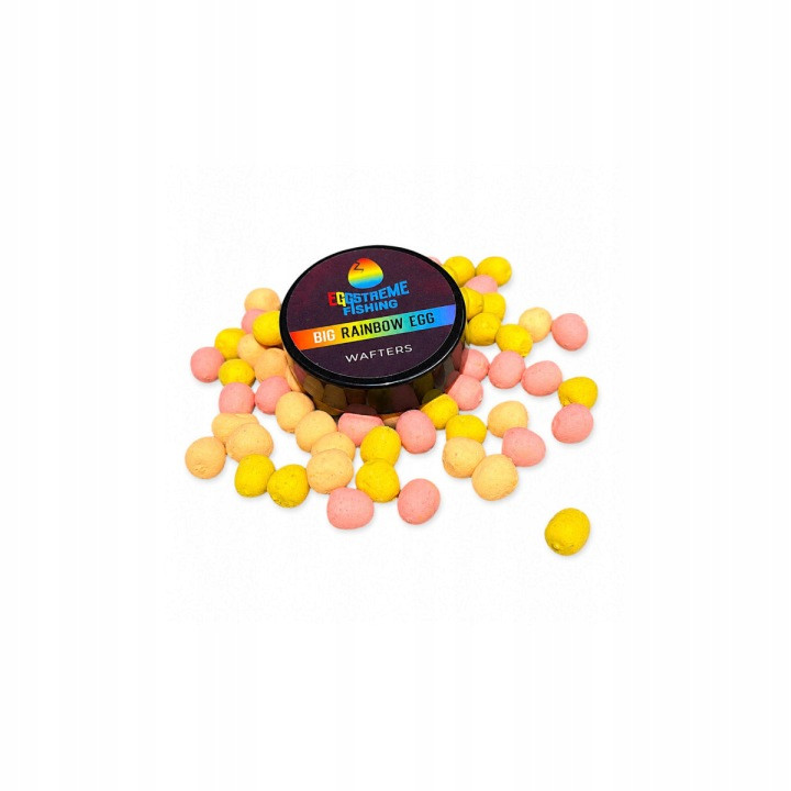 Big Rainbow Egg Wafters (wyprane) Osmo Eggstreme Fishing 10mm 50ml