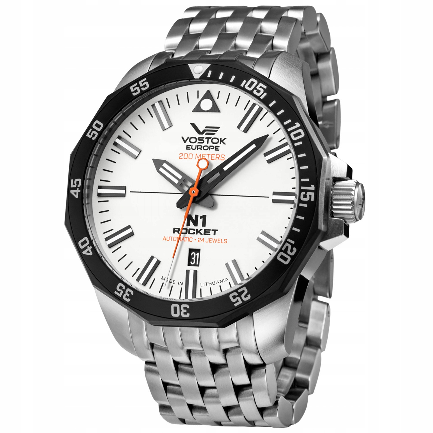 Pánské Hodinky Vostok Europe NH35A-225E711B stříbrné