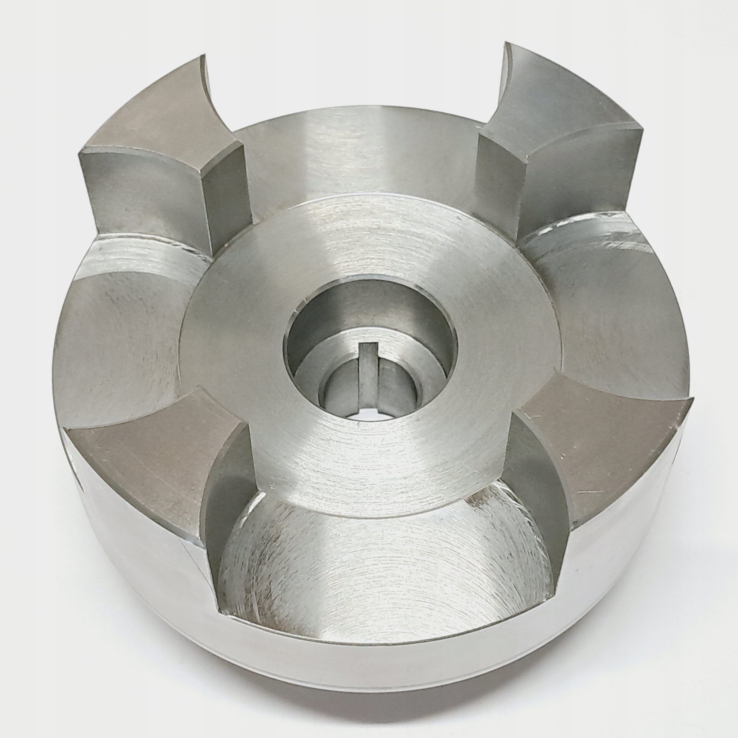 Ocelová spojka, čerpadlo GR3 otvor kuželový 1/8 polovina fi120 L140