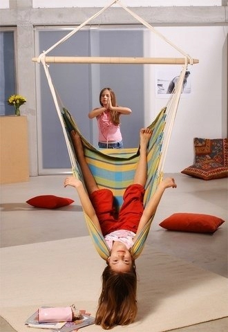 Kolorowy FOTEL WISZĄCY HAMAK Kokon HUŚTAWKA Średnica/szerokość siedziska 1 cm