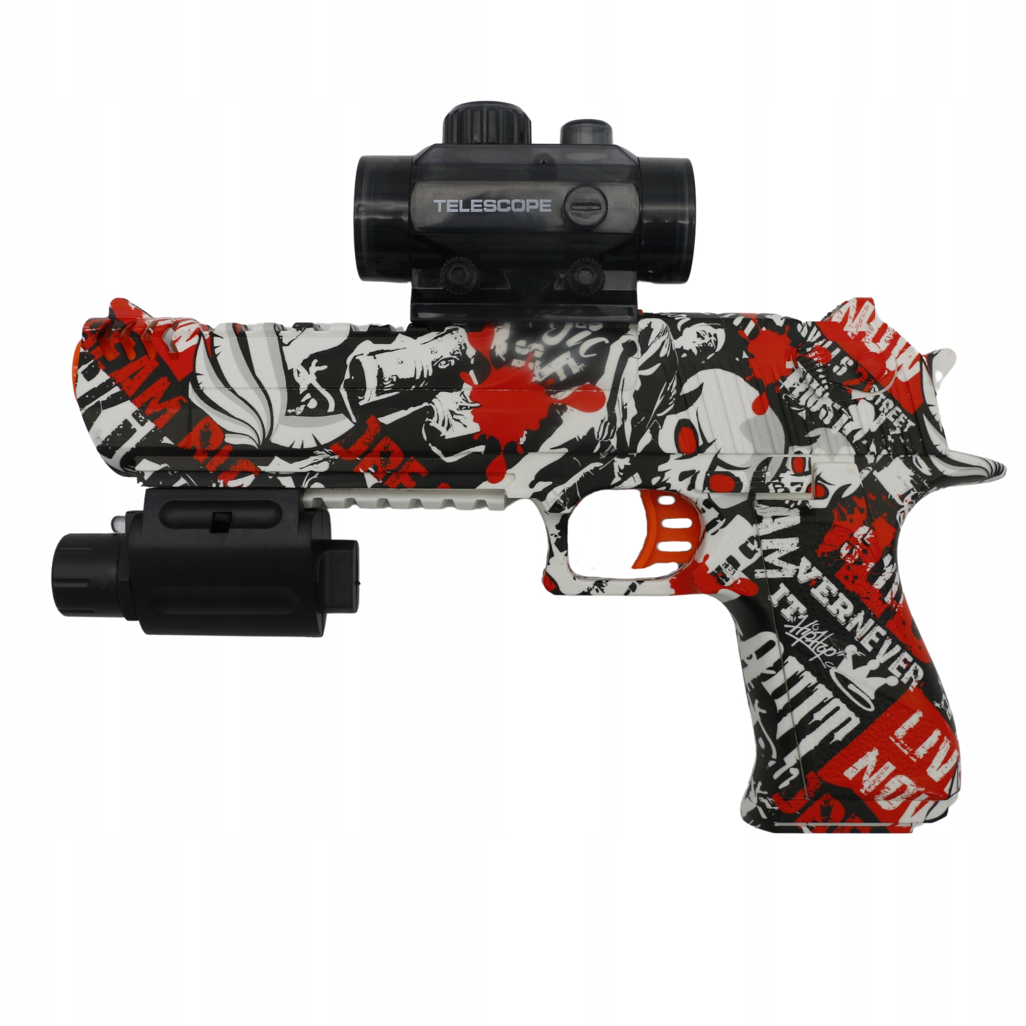 KARABIN PISTOLET MP AUTOMAT BEZPIECZNY DEAGLE KULKI ŻELOWE CS CS2 CS GO Kod producenta Automat