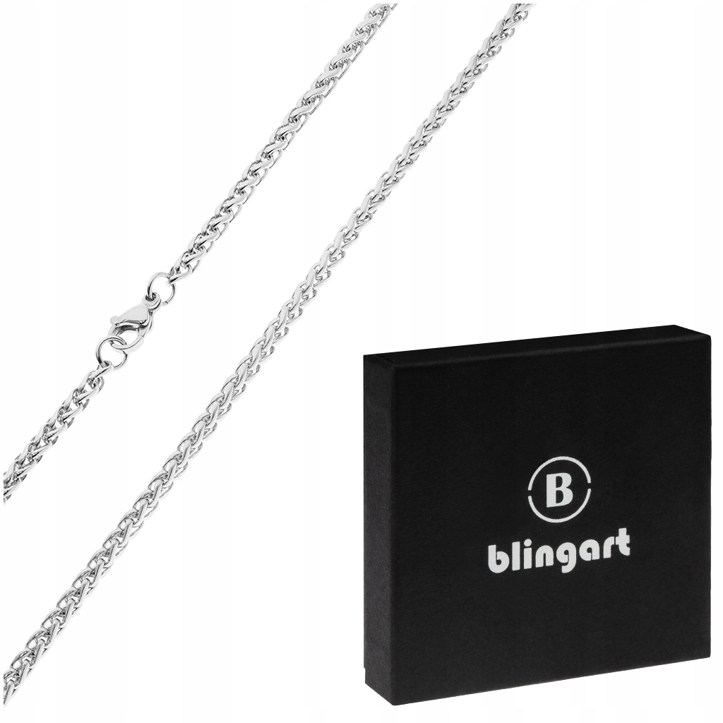 

Łańcuszek Męski stal chirurgiczna 316L splot Spiga