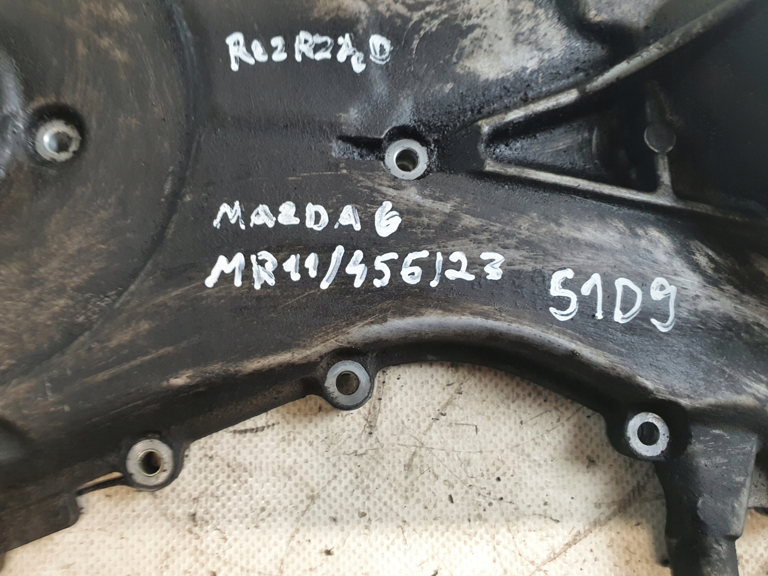 Couvercle de la distribution S5209 MAZDA 6 1.8 16V 88KW