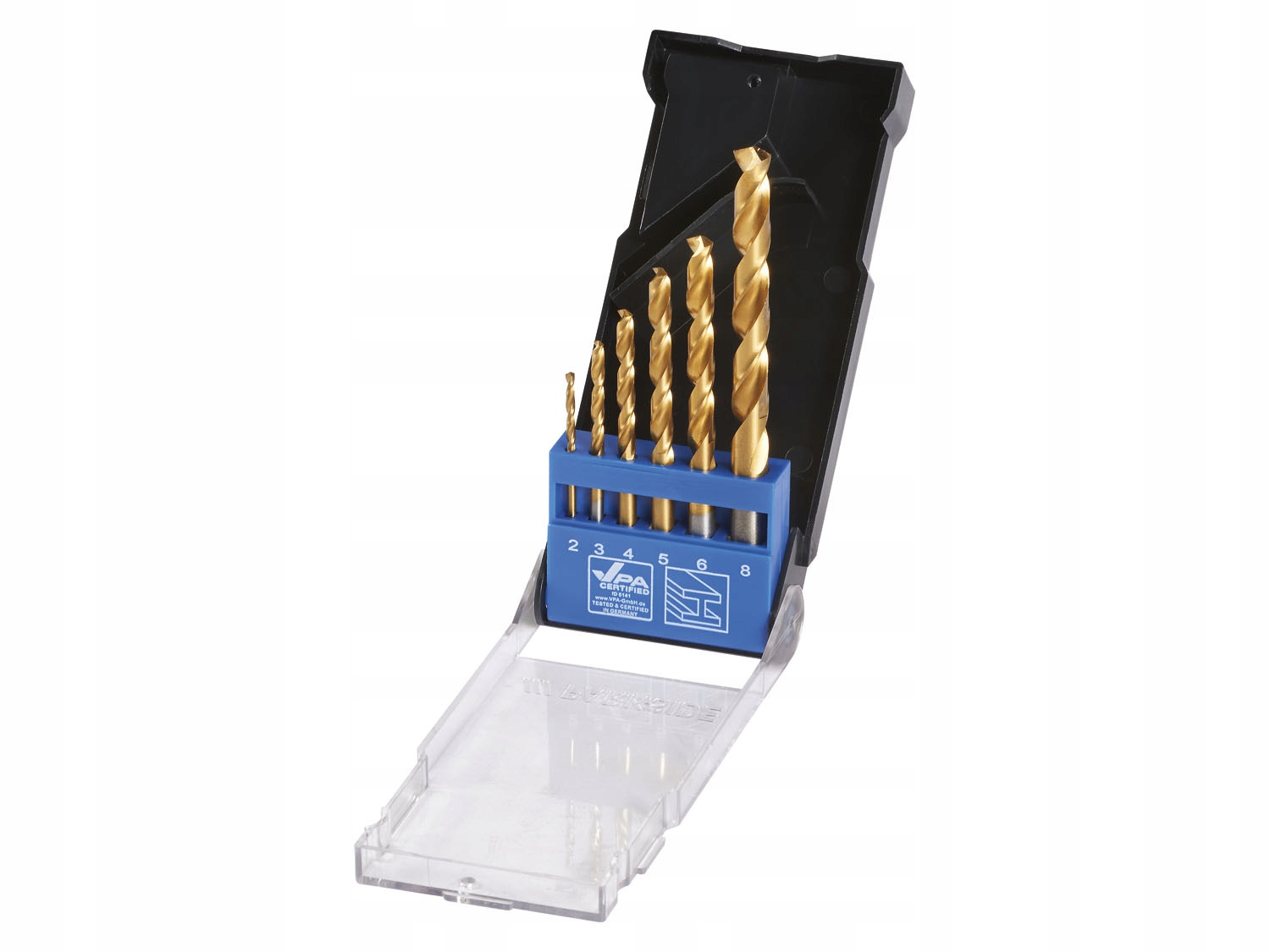 

Parkside Zestaw Wierteł Hss Do Stali 6szt. Etui