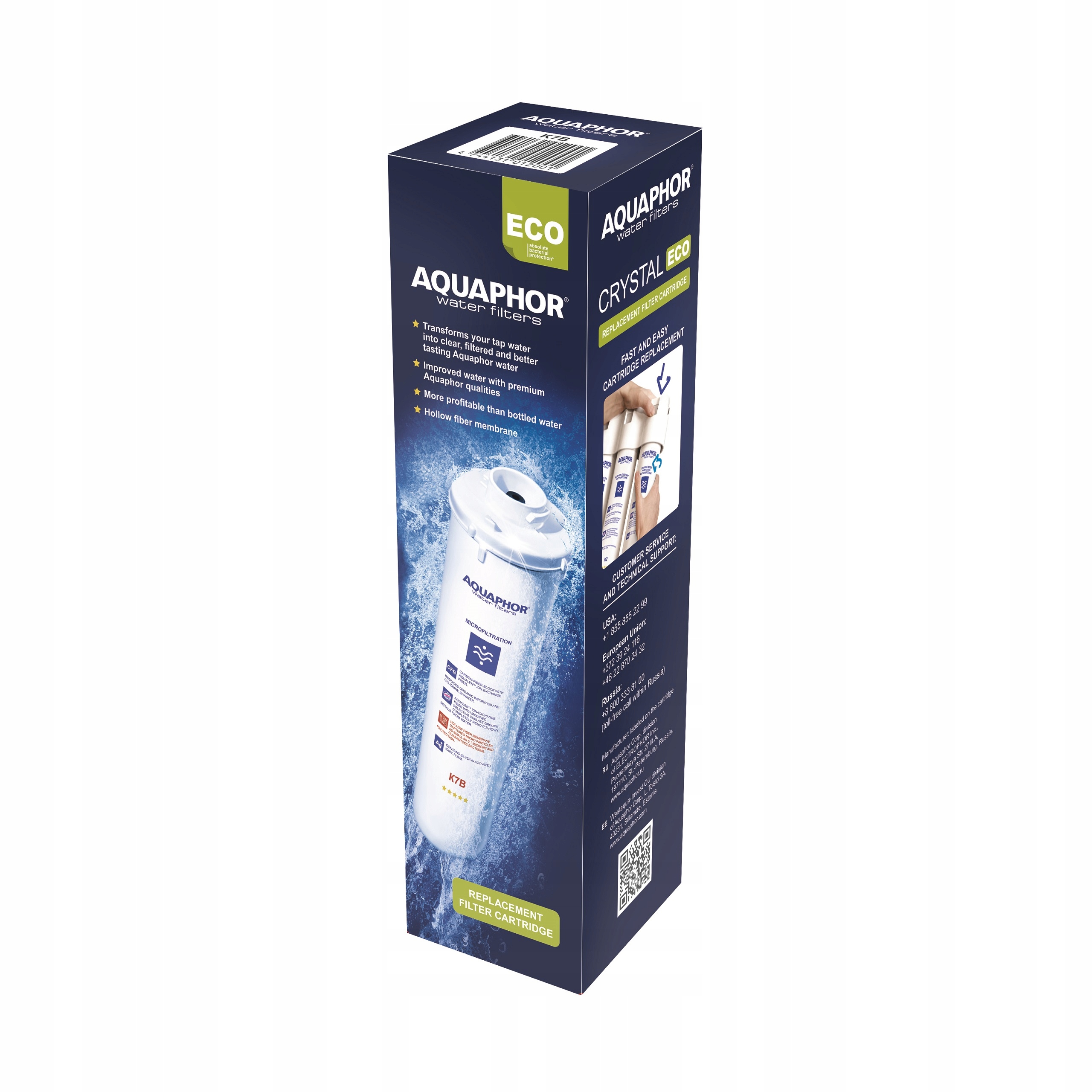 

Wkład filtrujący Aquaphor K7B do Kryształ B Eco