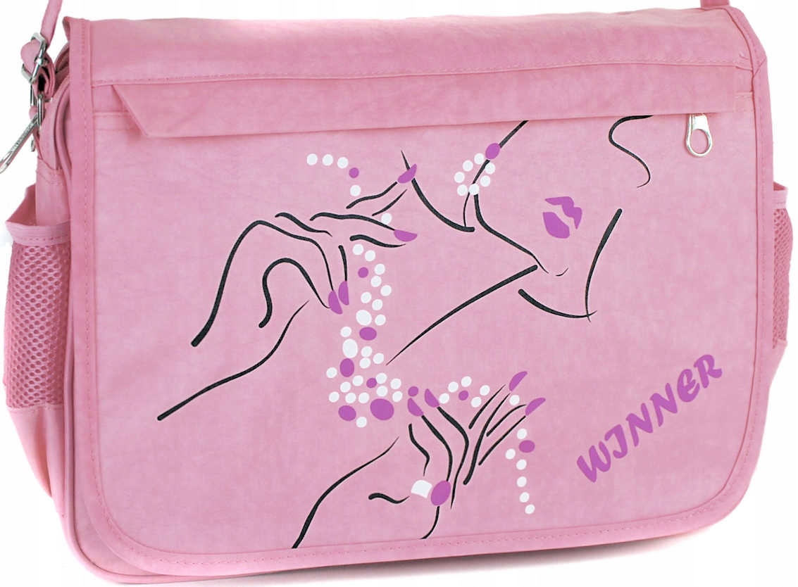 TORBA z klapą NA RAMIĘ MŁODZIEŻOWA DAMSKA KOLORY