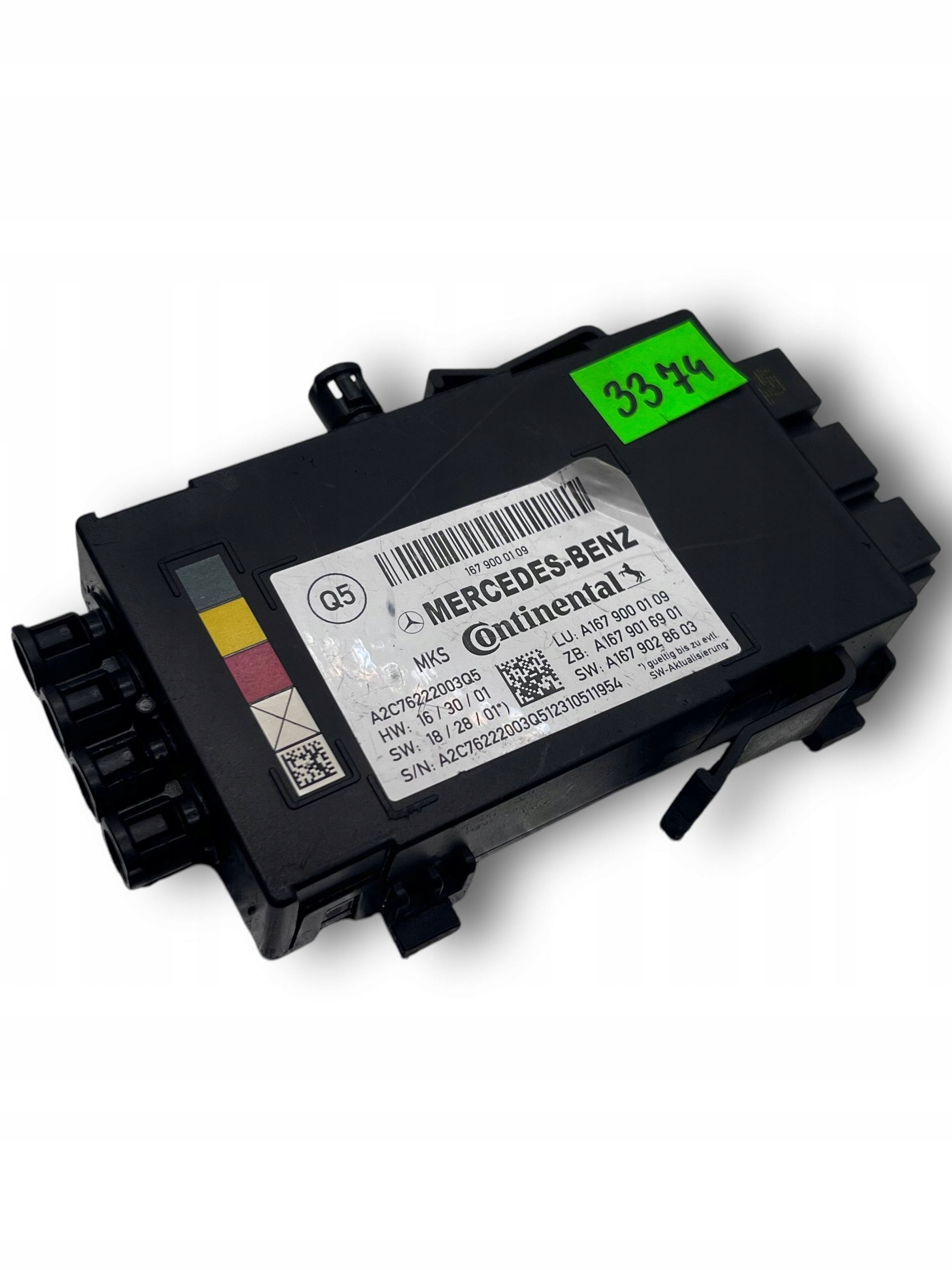 MERCEDES W167 Bedienteil SITZ 1679000109 @M