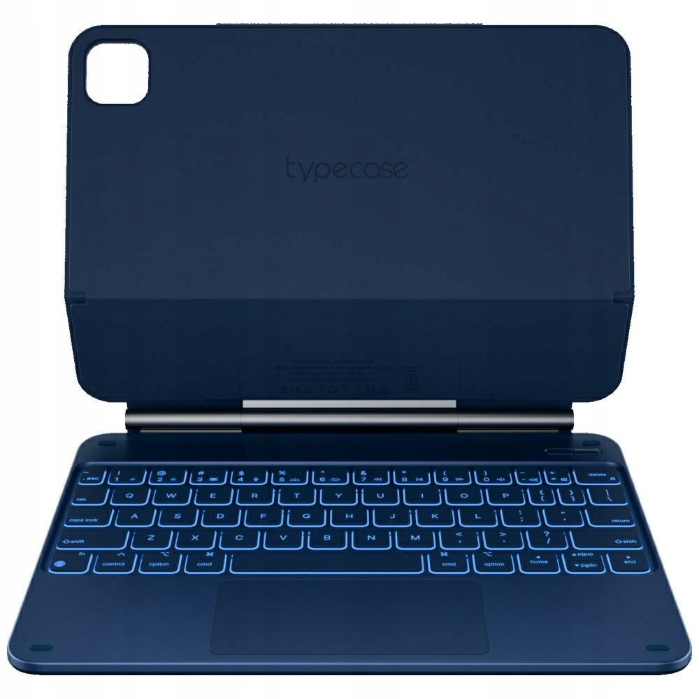 Typecase Edge z klawiaturą do iPad Air 11" M2 2024/M3 2025/M4 2026 Błękitny pacyfik