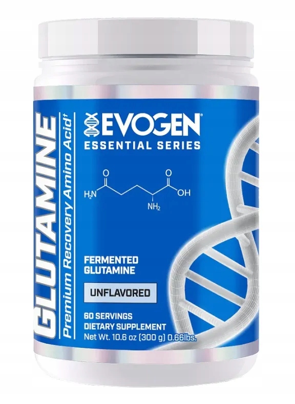 Evogen Glutamin, Unflavored, prášek, 300 g