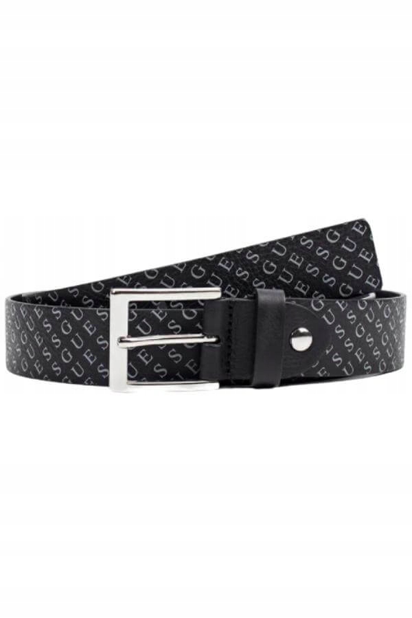 Pásek Pásek Guess BM7510 LEA35 Černý XL