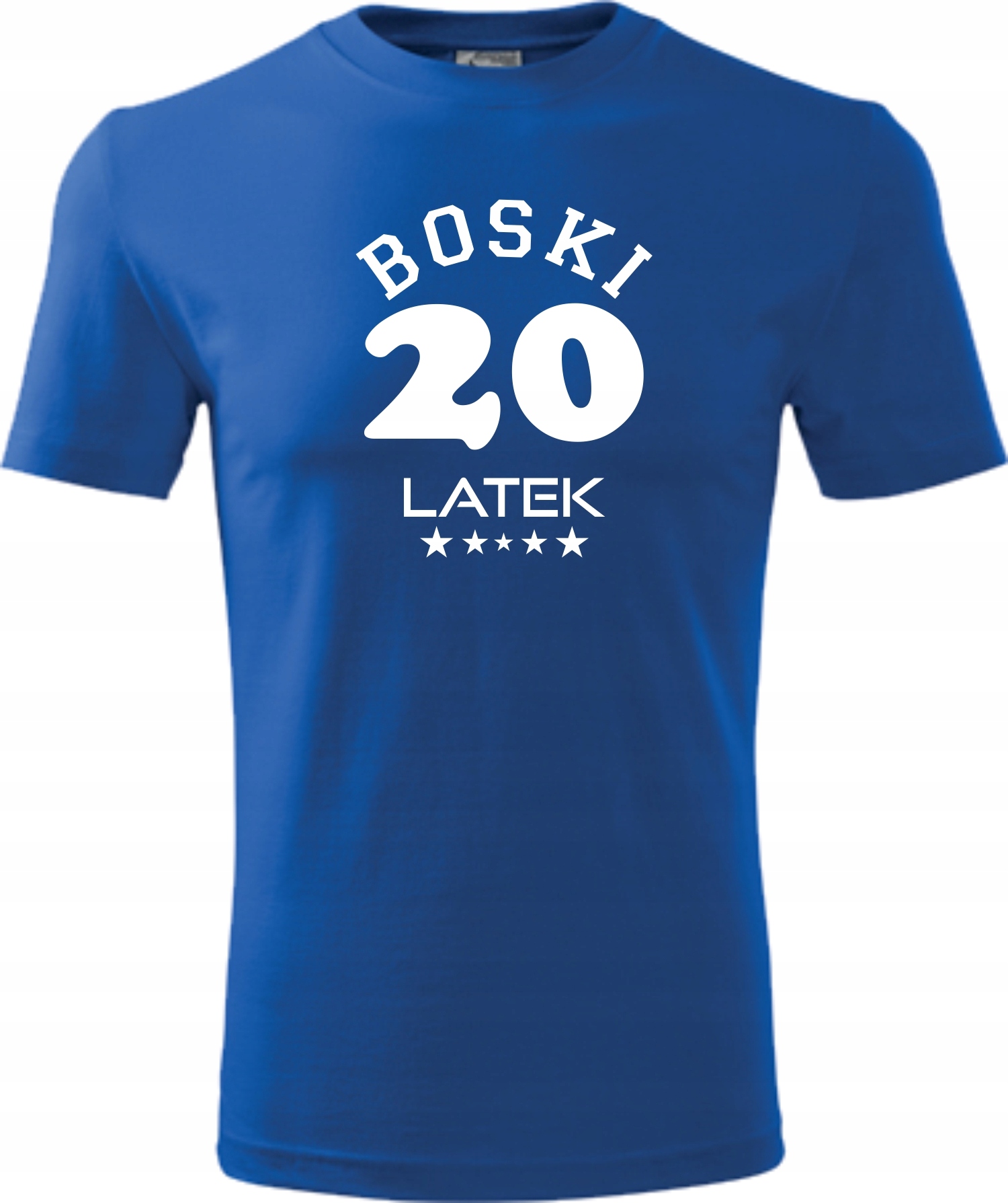 

Prezent 20 Urodziny koszulka z nadrukiem Boski 5XL