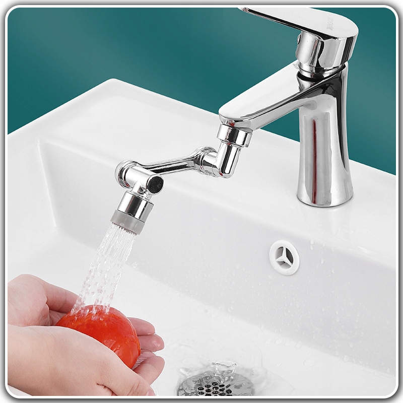 OBROTOWA PRZEDŁUŻKA PRZEDŁUŻACZ DO KRANU BATERII ADAPTER AREATOR PERLATOR Kolor chrom