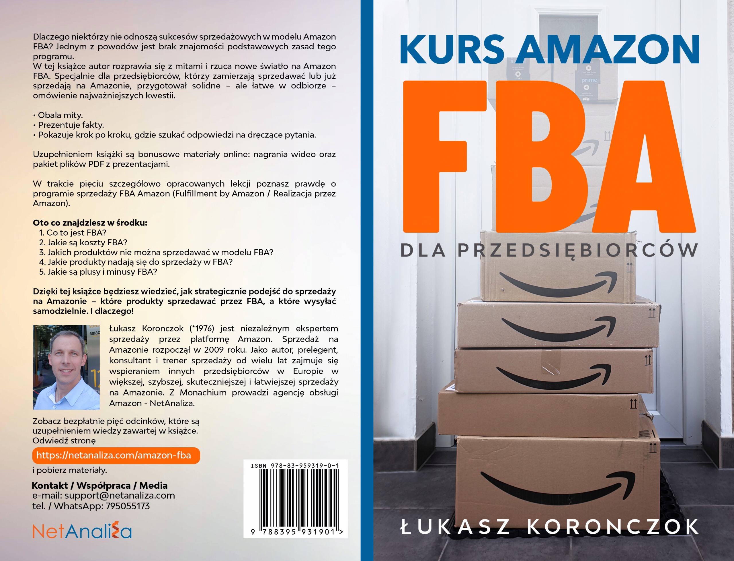 Kurs Amazon FBA - Dla przedsiębiorców - książka ISBN 9788395931901
