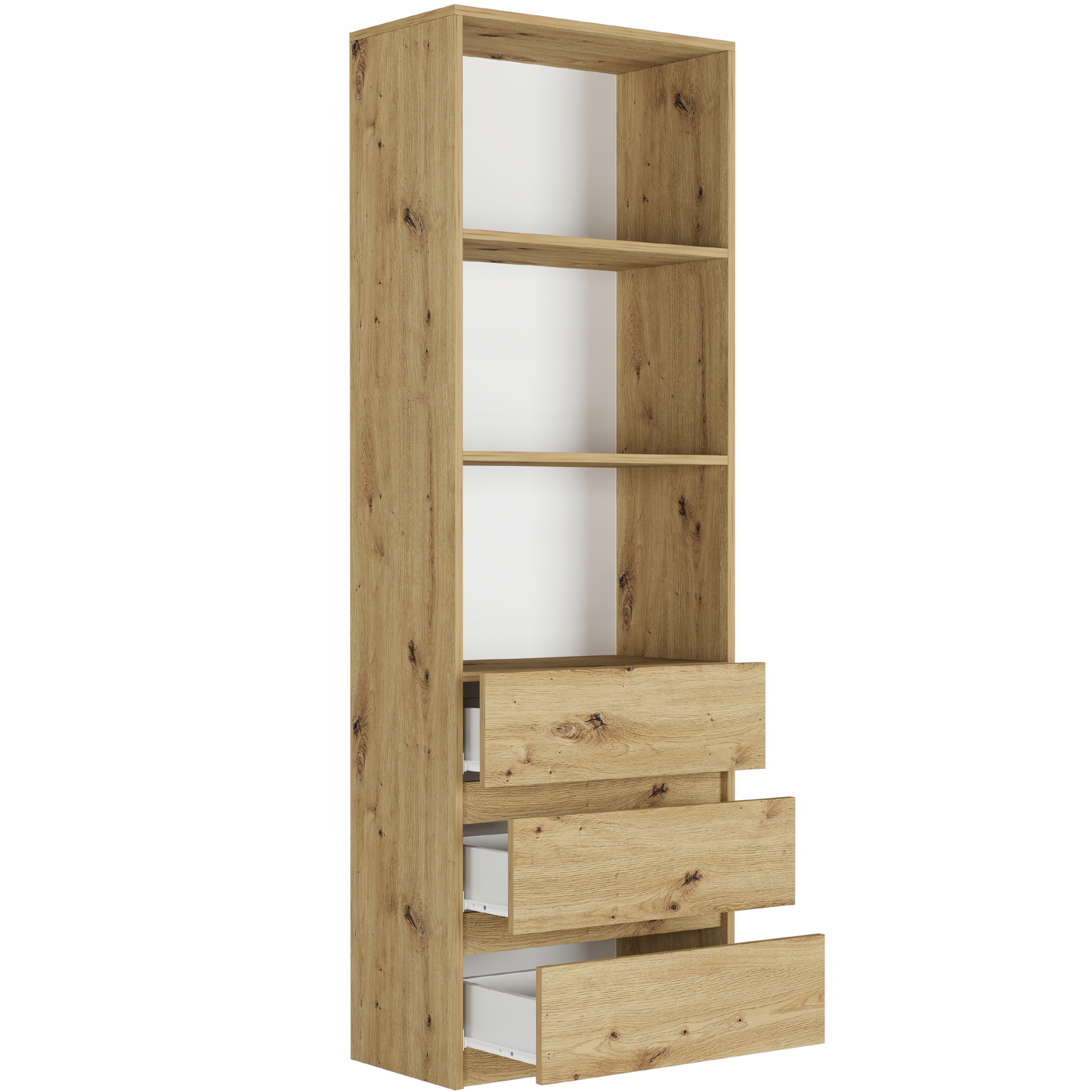 REGAŁ KSIĄŻKI BIUROWY 3 SZUFLADY 3 PÓŁKA B-3 ARTISAN