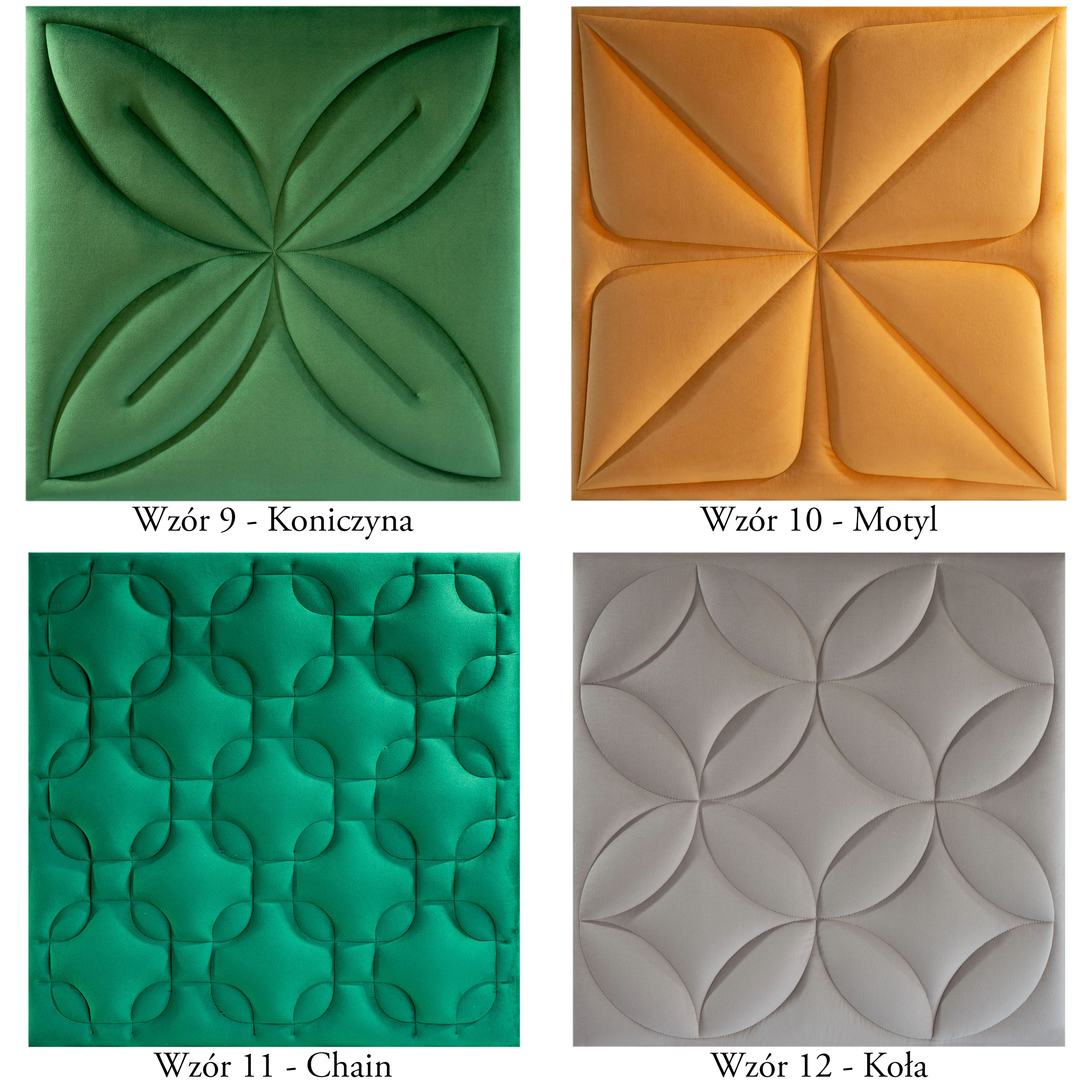 50x60 cm PANELE TAPICEROWANE panel ze wzorem WZÓR i KOLOR do wyboru Wysokość mebla 60 cm