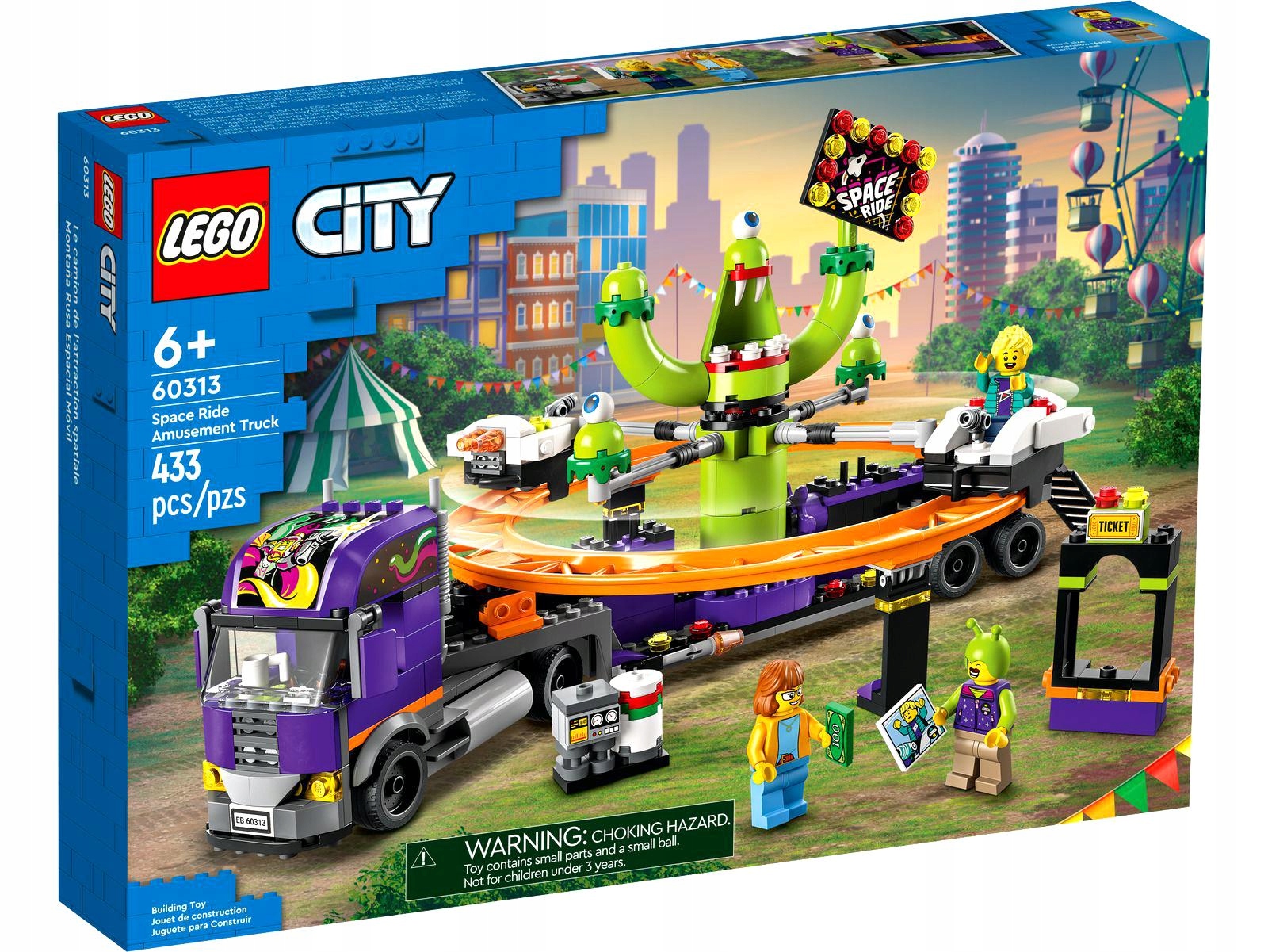 

Lego City 60313 Ciężarówka Z Kosmiczną Karuzelą