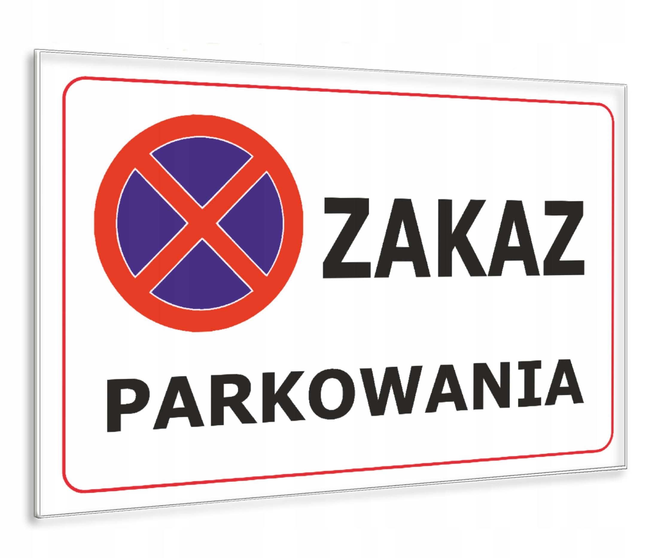 

Tablica Piktogram Zakaz Parkowania Teren Prywatny