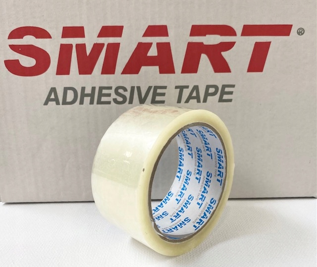 

Taśma Pakowa Bezbarwna Klejąca Smart Akryl 48mm