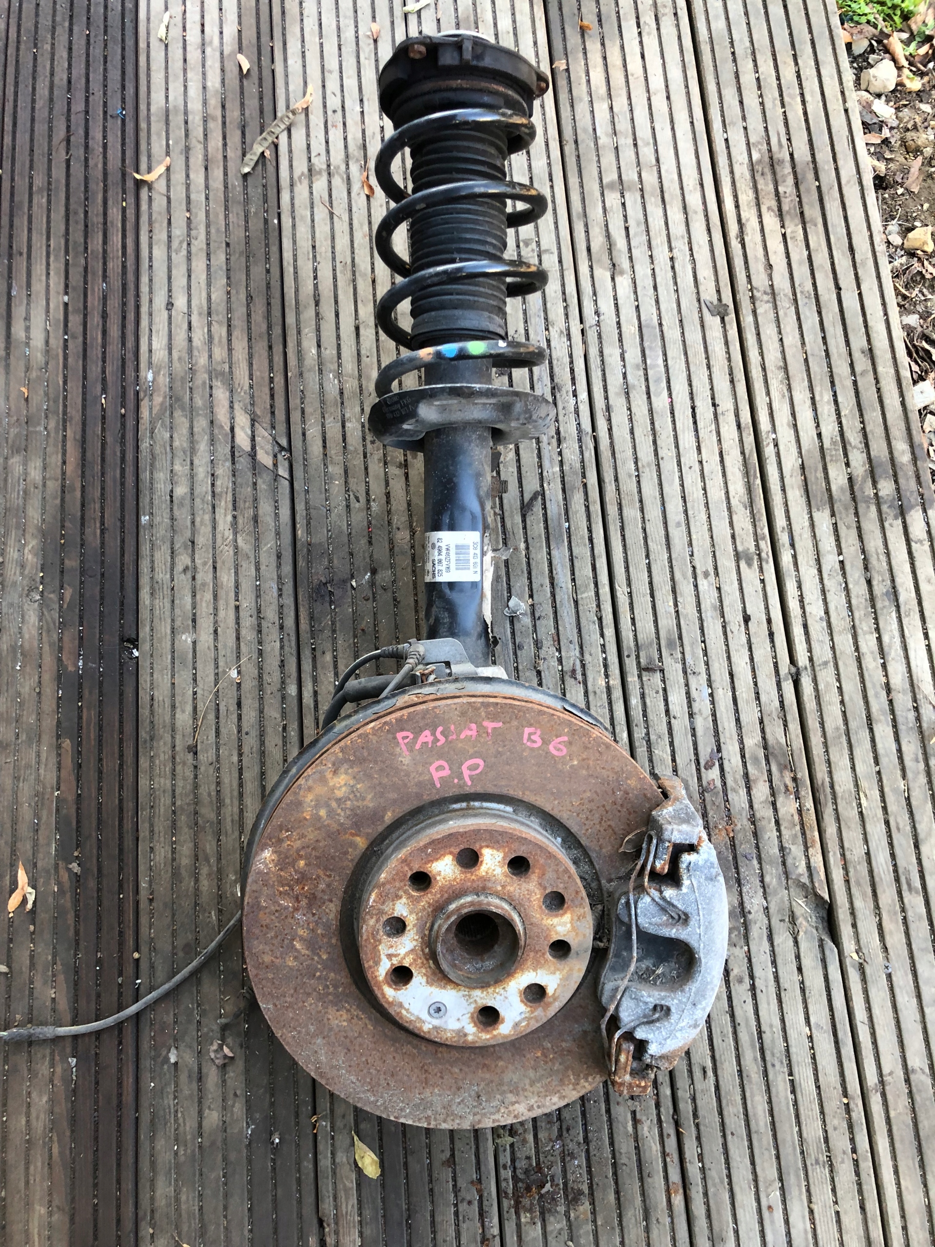 VW PASSAT B6 McPherson right front swing 3C0413031N