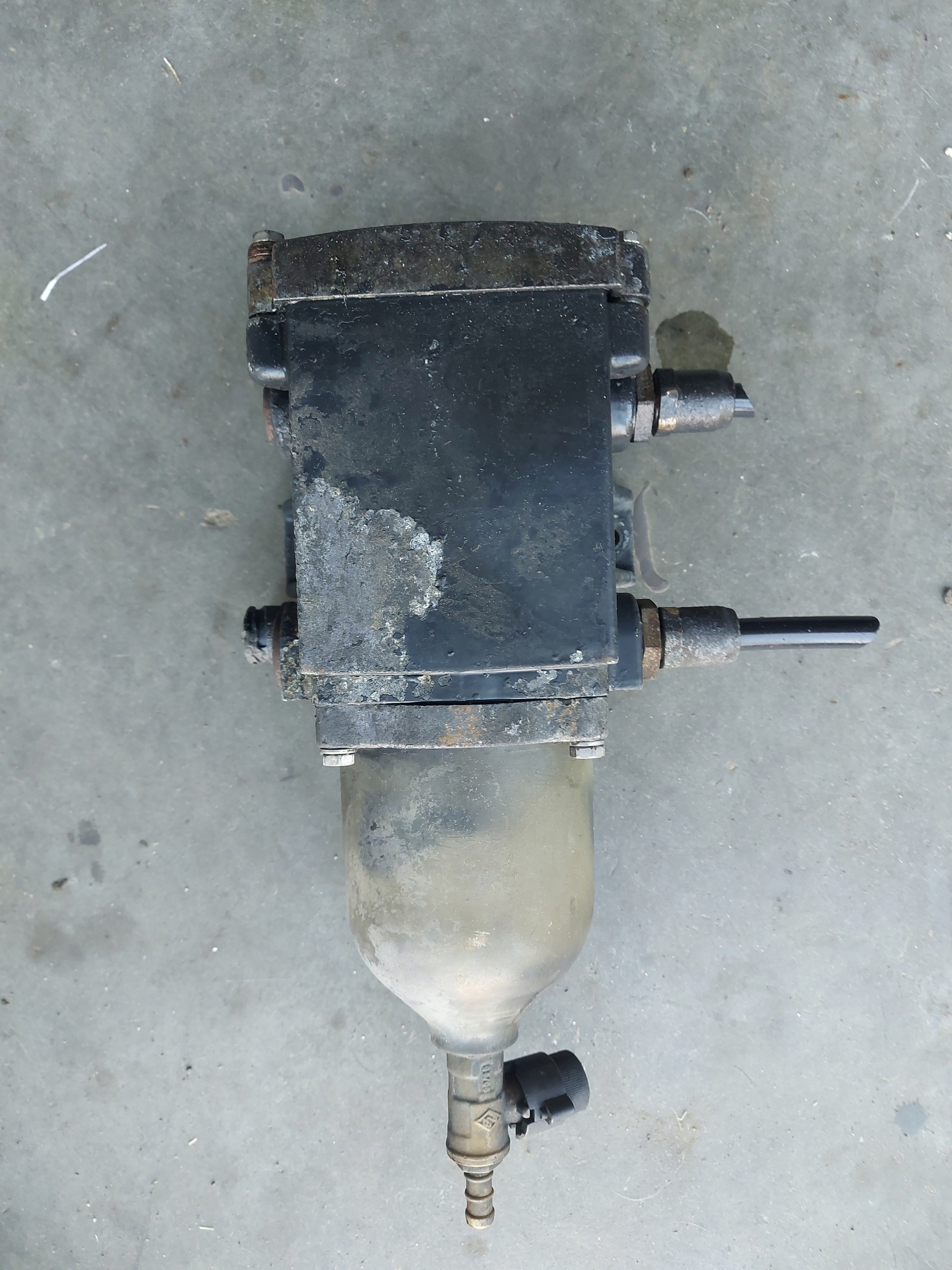 Man Tgx separator paliwa